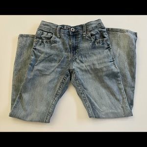 Boy’s BKE stonewashed bootcut jeans: size 14